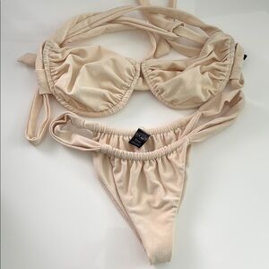 Same Los Angeles Cream Bikini Set